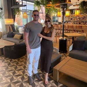 All Row Chocolate Dress